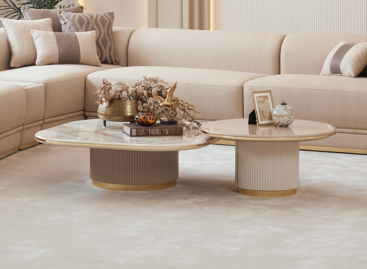 Orsino Coffee Table Set from Luna Luxury - Luna Furniture