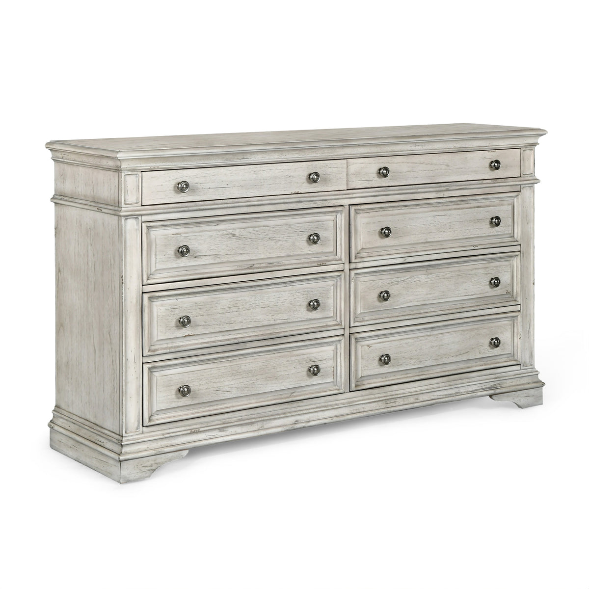 Highland Park Cathedral White Dresser from Steve Silver - Luna Furniture