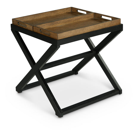 Topeka Brown End Table from Steve Silver - Luna Furniture
