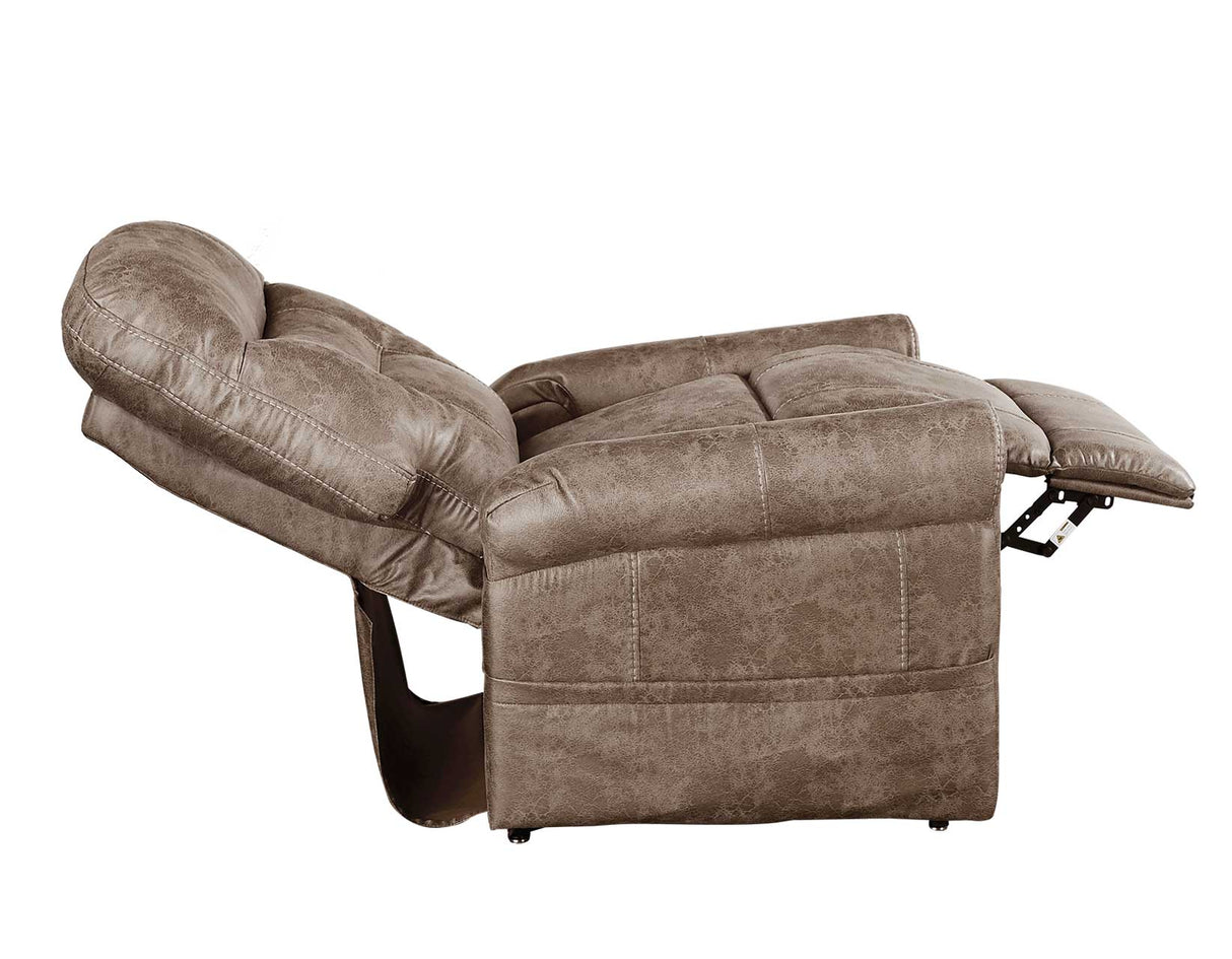 Ottawa Camel Power Lift Chair with Heat and Massage from Steve Silver - Luna Furniture