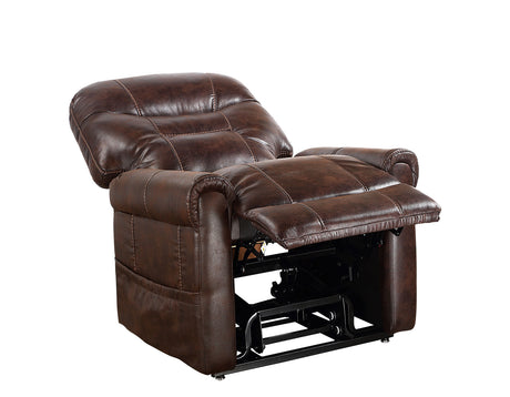 Ottawa Walnut Power Lift Chair with Heat and Massage from Steve Silver - Luna Furniture
