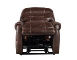 Ottawa Walnut Power Lift Chair with Heat and Massage from Steve Silver - Luna Furniture