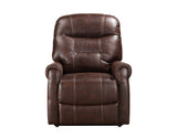 Ottawa Walnut Power Lift Chair with Heat and Massage from Steve Silver - Luna Furniture