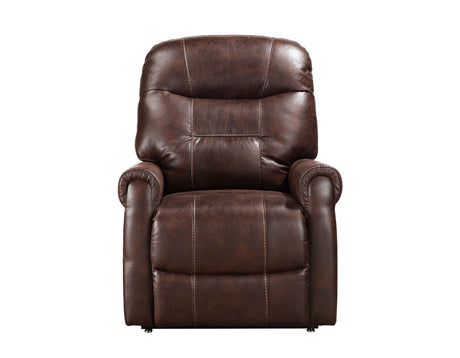 Ottawa Walnut Power Lift Chair with Heat and Massage from Steve Silver - Luna Furniture