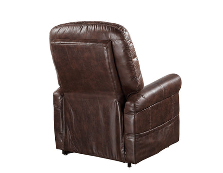 Ottawa Walnut Power Lift Chair with Heat and Massage from Steve Silver - Luna Furniture