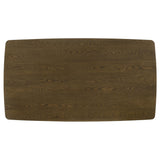Ottowa 7-piece Rectangular Wood Dining Room Table Set Brown from Coaster - Luna Furniture