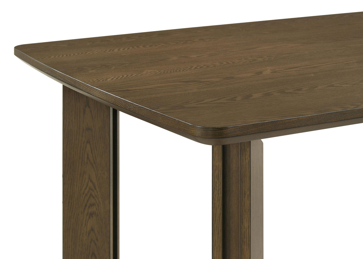 Ottowa 7-piece Rectangular Wood Dining Room Table Set Brown from Coaster - Luna Furniture