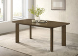 Ottowa Brown Rectangular Wood Dining Table from Coaster - Luna Furniture