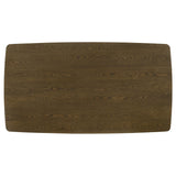 Ottowa Brown Rectangular Wood Dining Table from Coaster - Luna Furniture