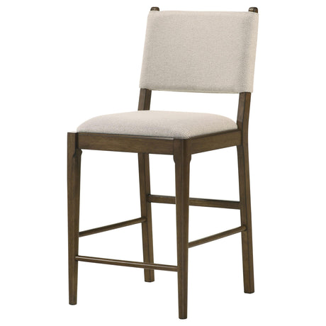 Ottowa Brown Upholstered Counter Height Side Chair, Set of 2 from Coaster - Luna Furniture