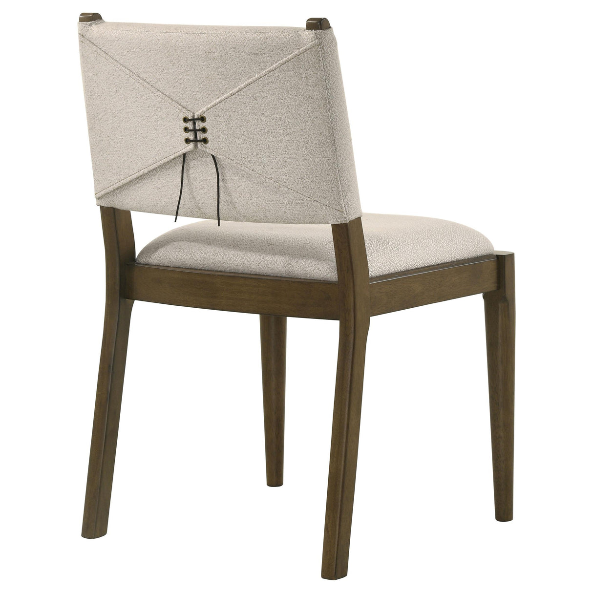Ottowa Brown Upholstered Dining Side Chair, Set of 2 from Coaster - Luna Furniture