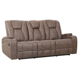 Marlow Sand Manual Reclining Sofa from Steve Silver - Luna Furniture