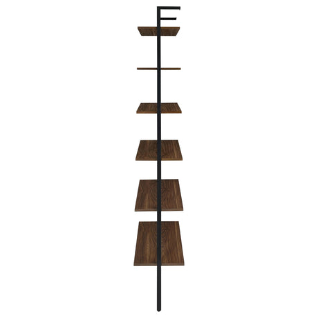 Owens Walnut 3-piece 96-inch Wall Mounted Bookshelf Set from Coaster - Luna Furniture