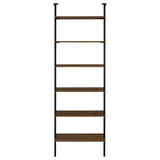 Owens Walnut 3-piece 96-inch Wall Mounted Bookshelf Set from Coaster - Luna Furniture