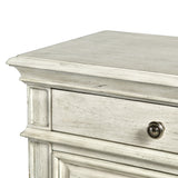 Highland Park Cathedral White 4-Piece Queen Bedroom Set (Queen Bed/DR/MR/NS) from Steve Silver - Luna Furniture