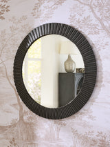 Ozias Black Accent Mirror from Ashley - Luna Furniture