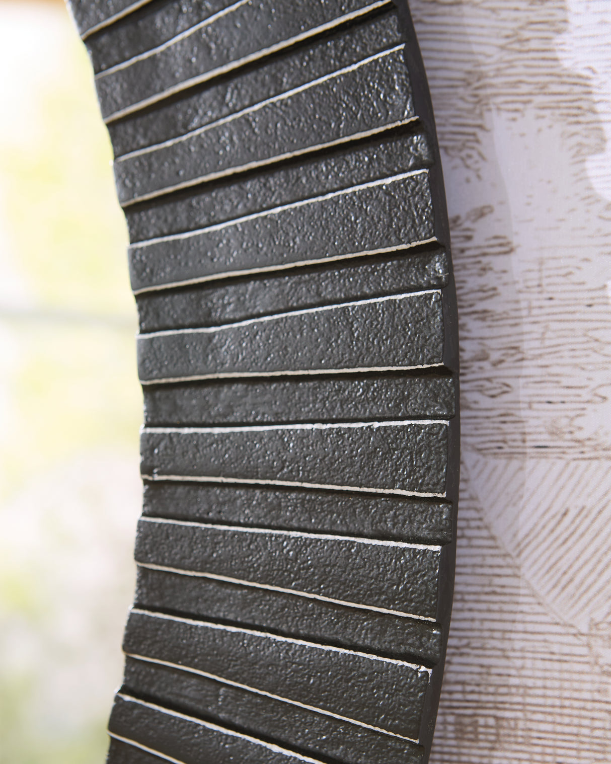 Ozias Black Accent Mirror from Ashley - Luna Furniture