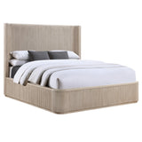 Henry Reeded King 4-Piece Bedroom Set, Tan Finish from Steve Silver - Luna Furniture