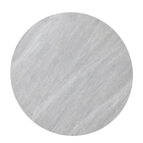 Keyla Faux-Marble Round Cocktail Table from Steve Silver - Luna Furniture