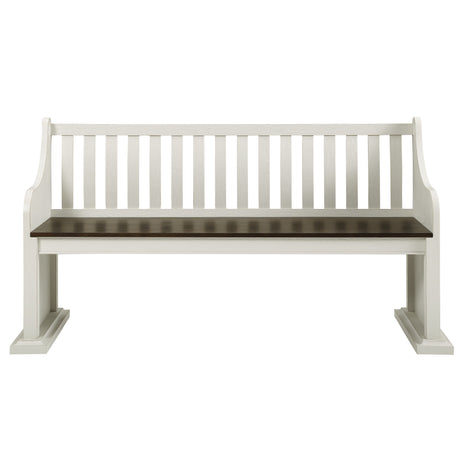Joanna Bench with Back from Steve Silver - Luna Furniture