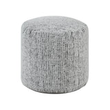 Easley Multi-Color Cylindrical Chenille Pouf from Homelegance - Luna Furniture