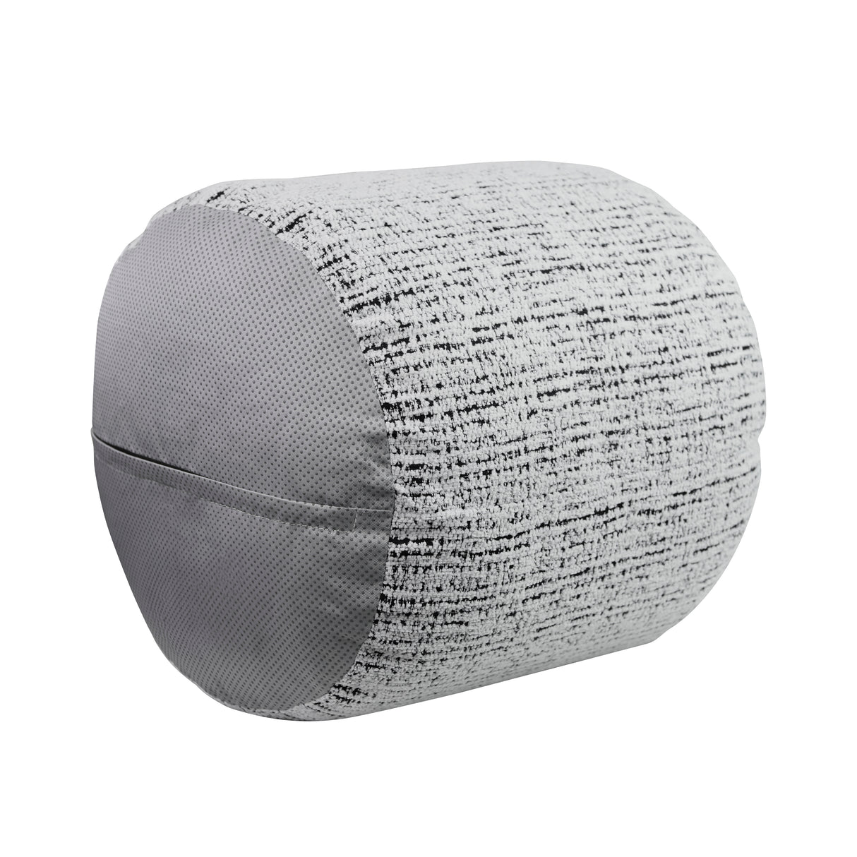 Easley Multi-Color Cylindrical Chenille Pouf from Homelegance - Luna Furniture