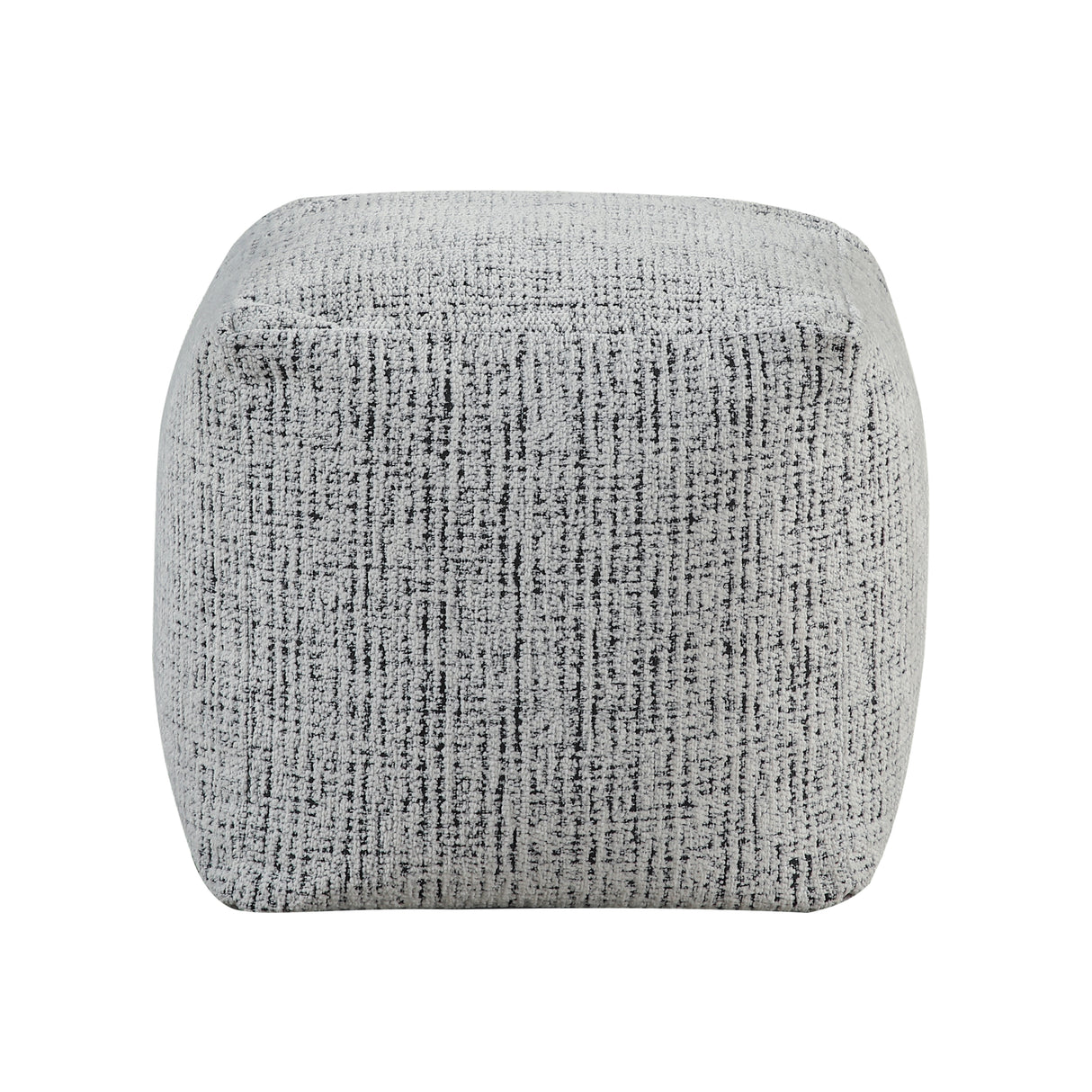 Easley Multi-Color Square Chenille Pouf from Homelegance - Luna Furniture