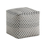 Easley Multi-Color Square Jacquard Pouf from Homelegance - Luna Furniture