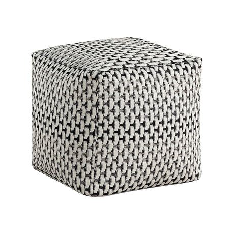 Easley Multi-Color Square Jacquard Pouf from Homelegance - Luna Furniture