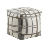 Easley Multi-Color Square Jacquard Pouf from Homelegance - Luna Furniture