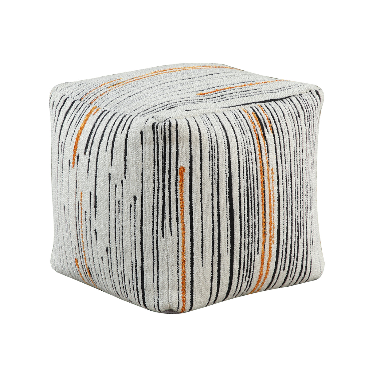 Easley Multi-Color Square Jacquard Pouf from Homelegance - Luna Furniture