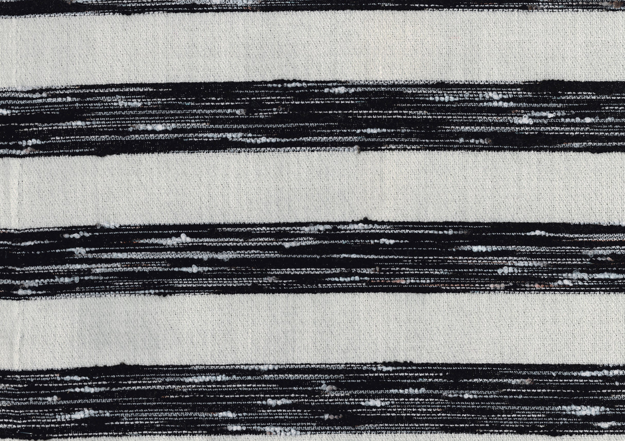 Easley Black/White Jacquard Pouf from Homelegance - Luna Furniture