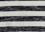 Easley Black/White Jacquard Pouf from Homelegance - Luna Furniture