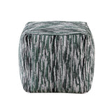 Easley Multi-Color Jacquard Pouf from Homelegance - Luna Furniture