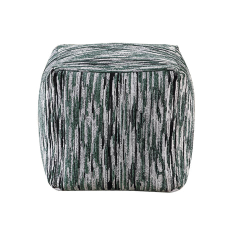 Easley Multi-Color Jacquard Pouf from Homelegance - Luna Furniture