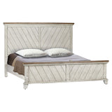 Bear Creek White King Bed from Steve Silver - Luna Furniture