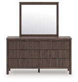 Pamytta Brown Dresser and Mirror from Ashley - Luna Furniture