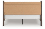 Pamytta Brown King Panel Platform Bed from Ashley - Luna Furniture
