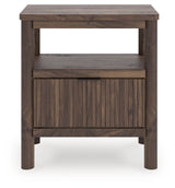 Pamytta Brown Nightstand from Ashley - Luna Furniture