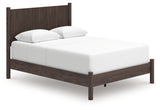 Pamytta Brown Queen Panel Bed from Ashley - Luna Furniture