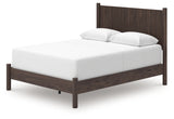 Pamytta Brown Queen Panel Bed from Ashley - Luna Furniture
