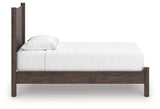 Pamytta Brown Twin Panel Platform Bed from Ashley - Luna Furniture