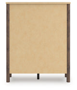 Pamytta Brown Wide Chest of Drawers from Ashley - Luna Furniture