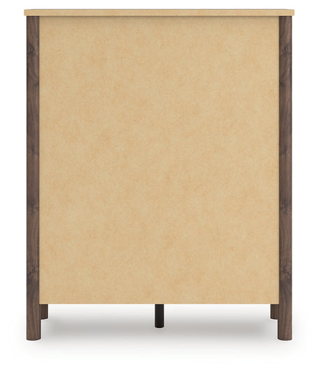 Pamytta Brown Wide Chest of Drawers from Ashley - Luna Furniture