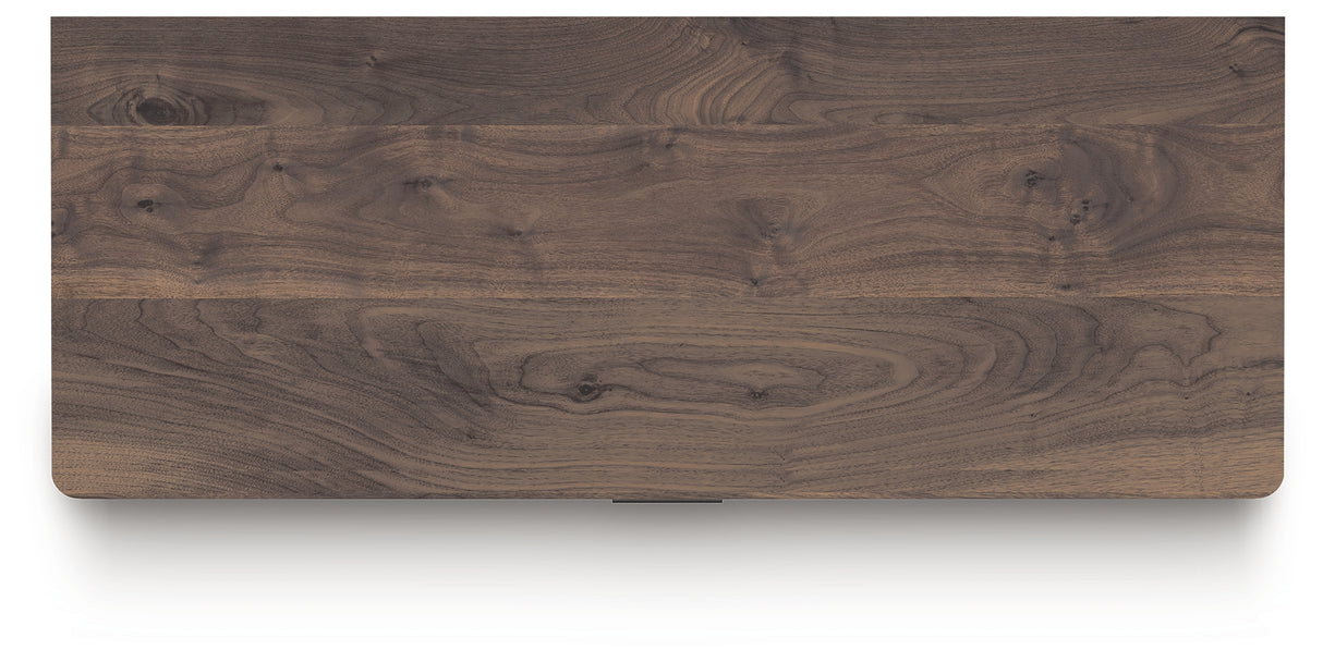 Pamytta Brown Wide Chest of Drawers from Ashley - Luna Furniture