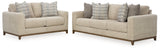 Parklynn Sofa and Loveseat in Desert from Ashley - Luna Furniture