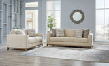 Parklynn Sofa, Loveseat, Chair and Ottoman in Desert from Ashley - Luna Furniture