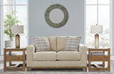 Parklynn Sofa, Loveseat, Chair and Ottoman in Desert from Ashley - Luna Furniture