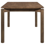 Parkridge 5-piece 59-inch Wood Dining Set Natural Walnut from Coaster - Luna Furniture