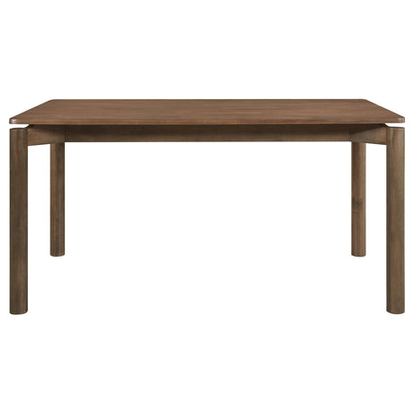 Parkridge Natural Walnut 7-piece 59-inch Wood Dining Set from Coaster - Luna Furniture